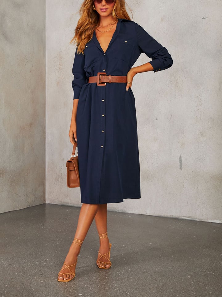 Платье до колена Milan Kiss, темно-синий
Платье до колена Milan Kiss, темно-синий