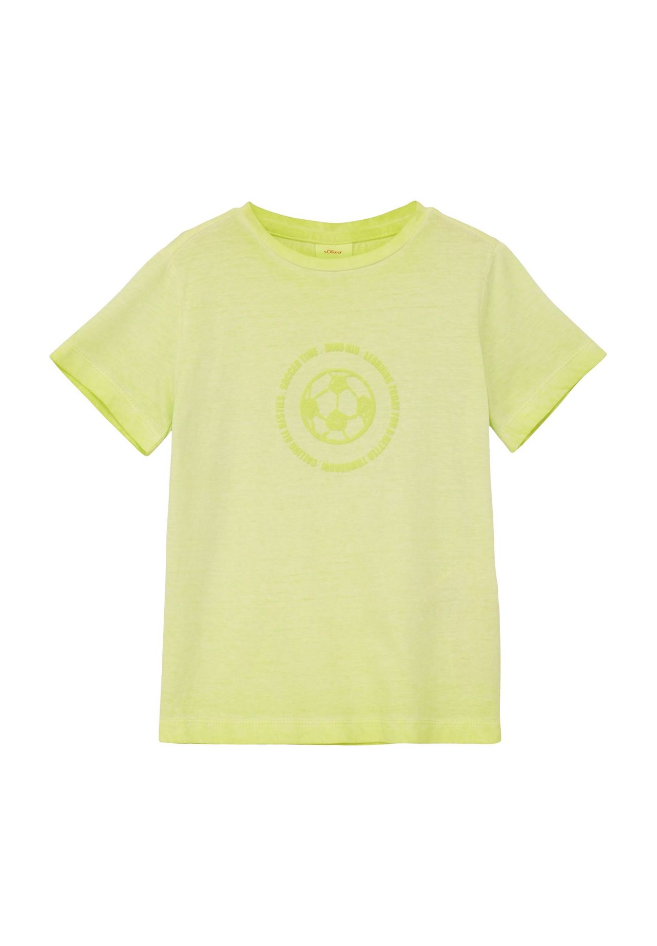 Футболка, хлопок, детская S.Oliver, зеленый 
Футболка, хлопок, детская S.Oliver, зеленый