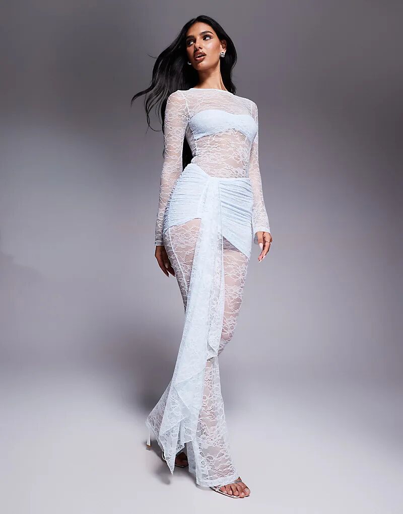 Эксклюзивный комбинезон Jamie с кружевной драпировкой от Wanderdoll светло-голубого цвета
Эксклюзивный комбинезон Jamie с кружевной драпировкой от Wanderdoll светло-голубого цвета