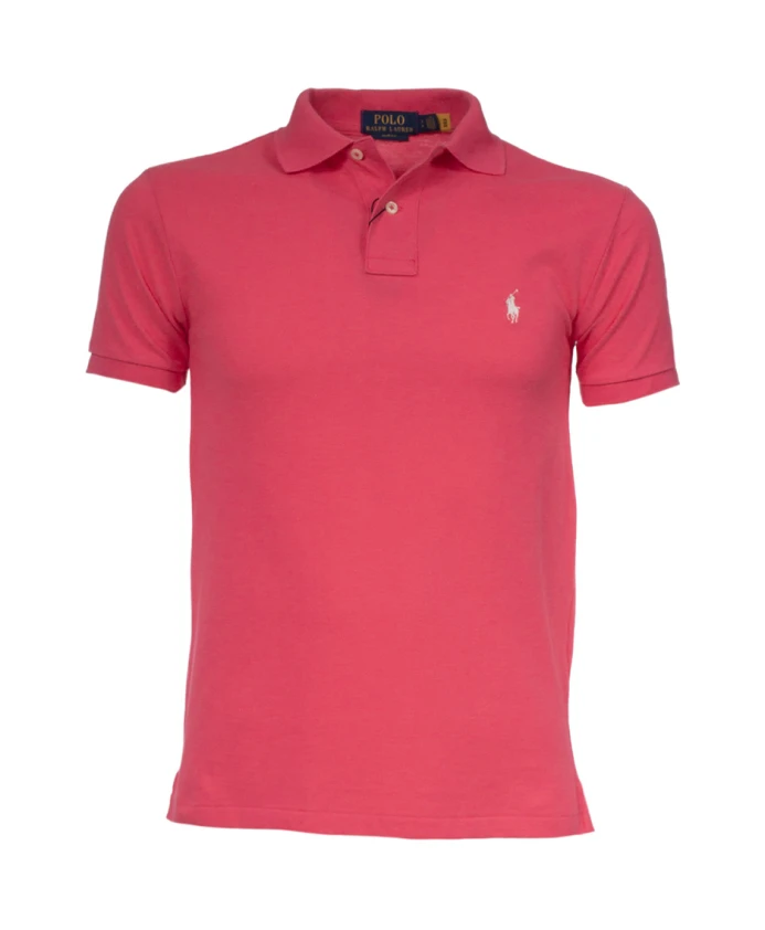 Приталенная хлопковая рубашка-поло пику Polo Ralph Lauren, розовый
Приталенная хлопковая рубашка-поло пику Polo Ralph Lauren, розовый