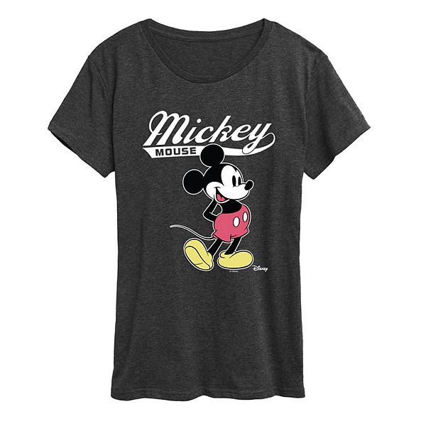 Женская футболка с принтом Mickey Mouse Varsity Disney, Heather Charcoal
Женская футболка с принтом Mickey Mouse Varsity Disney, Heather Charcoal