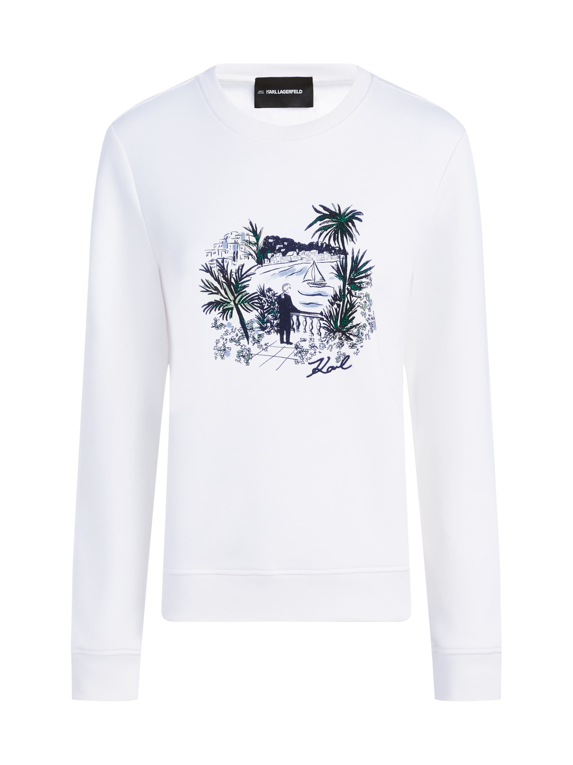 Karl Lagerfeld Свитшот 'Villa la Vigie' в белом цвете
Karl Lagerfeld Свитшот 'Villa la Vigie' в белом цвете