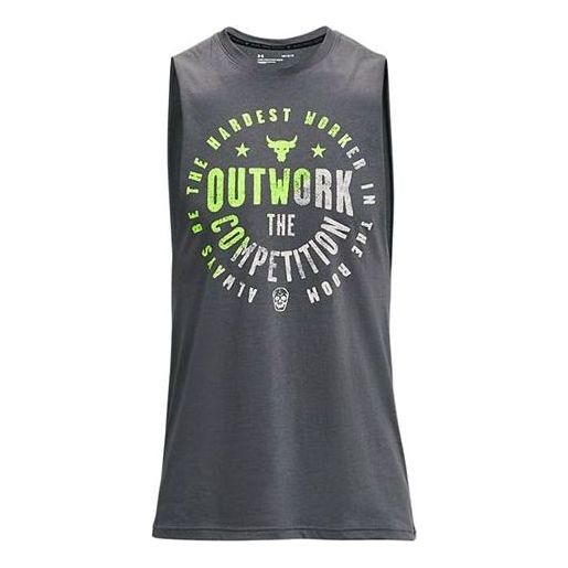 Спортивный топ Under Armour Project Rock Outwork Tank 'Grey Green' 1363556-012, серый
Спортивный топ Under Armour Project Rock Outwork Tank 'Grey Green' 1363556-012, серый