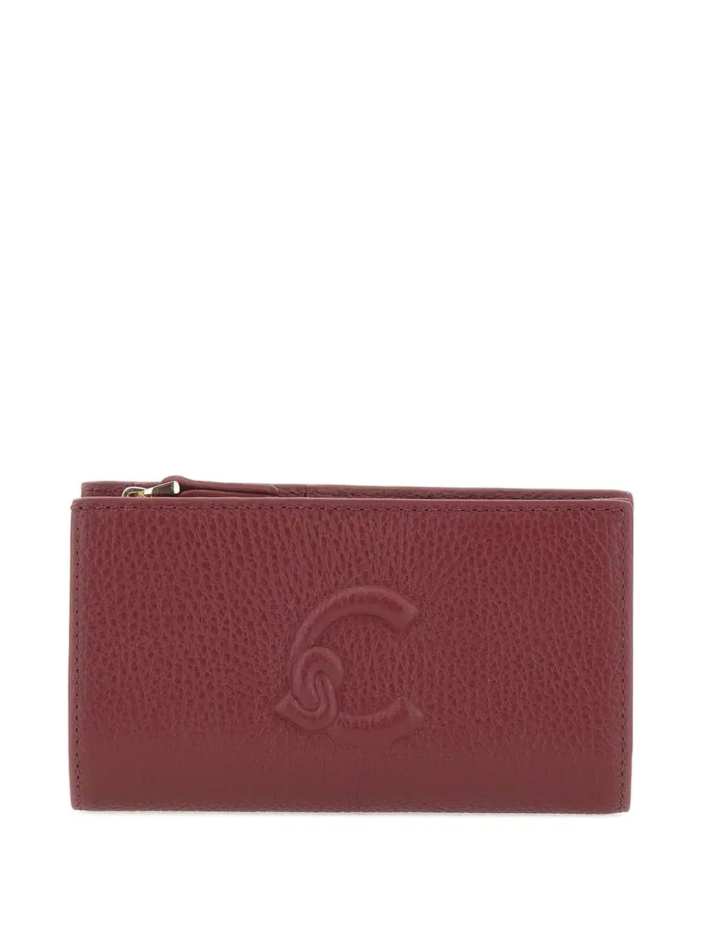 Кожаный кошелек с тисненым логотипом Coccinelle, красный
Кожаный кошелек с тисненым логотипом Coccinelle, красный
