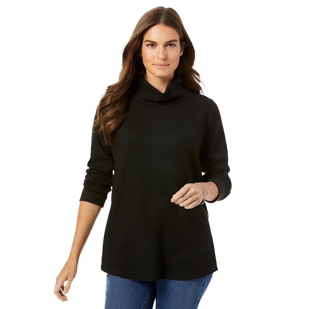 Женщина в женской термоводолазке больших размеров Woman Within, черный
Женщина в женской термоводолазке больших размеров Woman Within, черный