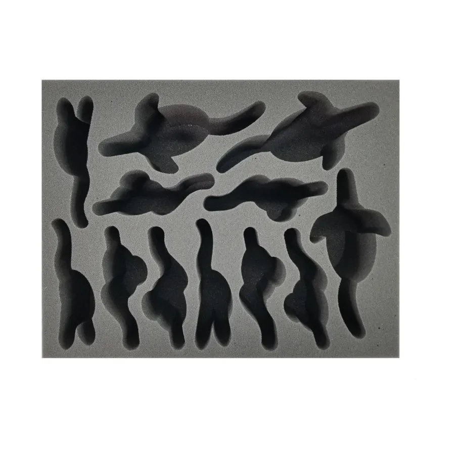 Армейский поднос 4 1/2 дюйма — 3 ахелианских аллопекса, 9 ахелианских стражников., Battle Foam - Games Workshop - Warhammer Fantasy - Age of Sigmar
Армейский поднос 4 1/2 дюйма — 3 ахелианских аллопекса, 9 ахелианских стражников., Battle Foam - Games Workshop - Warhammer Fantasy - Age of Sigmar