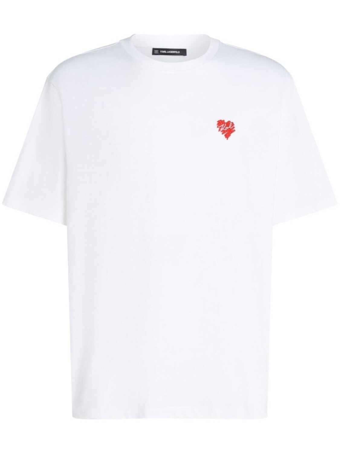 Рубашка с сердечным мотивом Karl Lagerfeld, белый
Рубашка с сердечным мотивом Karl Lagerfeld, белый