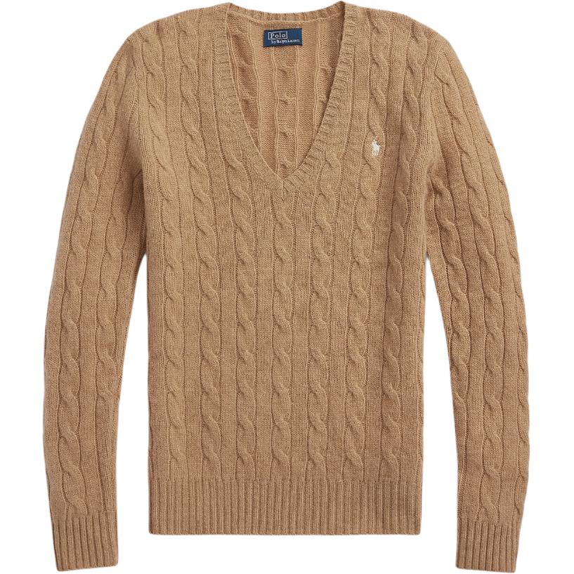 Polo Ralph Lauren Вязаный свитер FW24 для женщин Camel Mixed Color
Polo Ralph Lauren Вязаный свитер FW24 для женщин Camel Mixed Color
