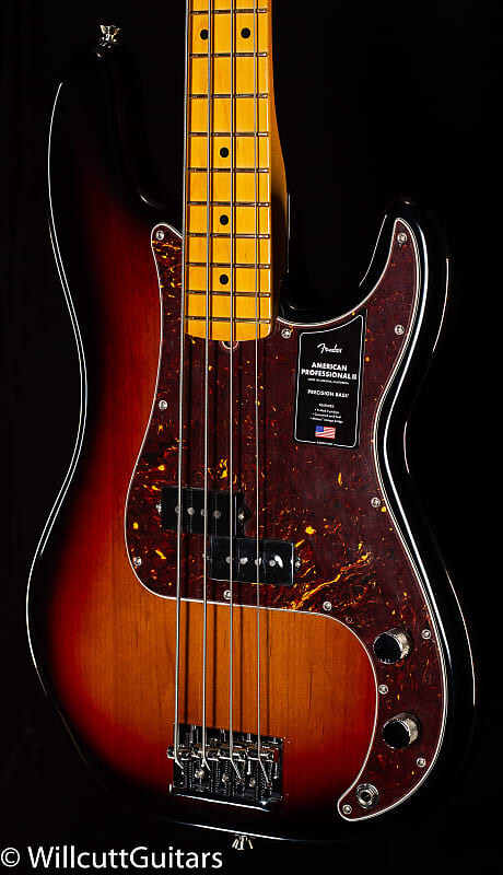 Басс гитара Fender American Professional II Precision Bass Maple Fingerboard 3-Color Sunburst
Басс гитара Fender American Professional II Precision Bass Maple Fingerboard 3-Color Sunburst
