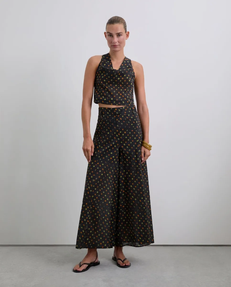 Женский топ с принтом многофункциональный Scalpers, черный
Женский топ с принтом многофункциональный Scalpers, черный