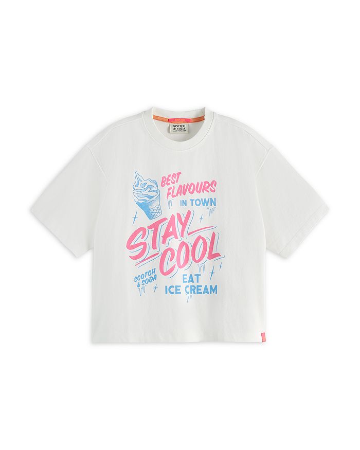 Футболка для девочек Stay Cool свободного кроя - для малышей и подростка Scotch & Soda, белый
Футболка для девочек Stay Cool свободного кроя - для малышей и подростка Scotch & Soda, белый