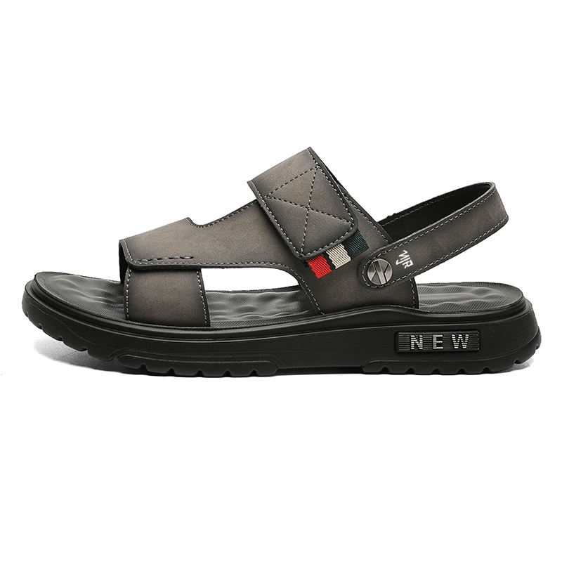 NANJIREN Пляжные сандалии мужские, черно-серые
NANJIREN Пляжные сандалии мужские, черно-серые