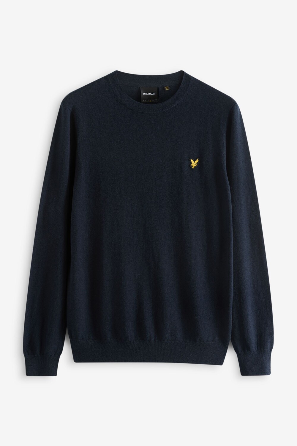 Джемпер с круглым вырезом из хлопковой мериносовой шерсти Lyle & Scott, синий
Джемпер с круглым вырезом из хлопковой мериносовой шерсти Lyle & Scott, синий