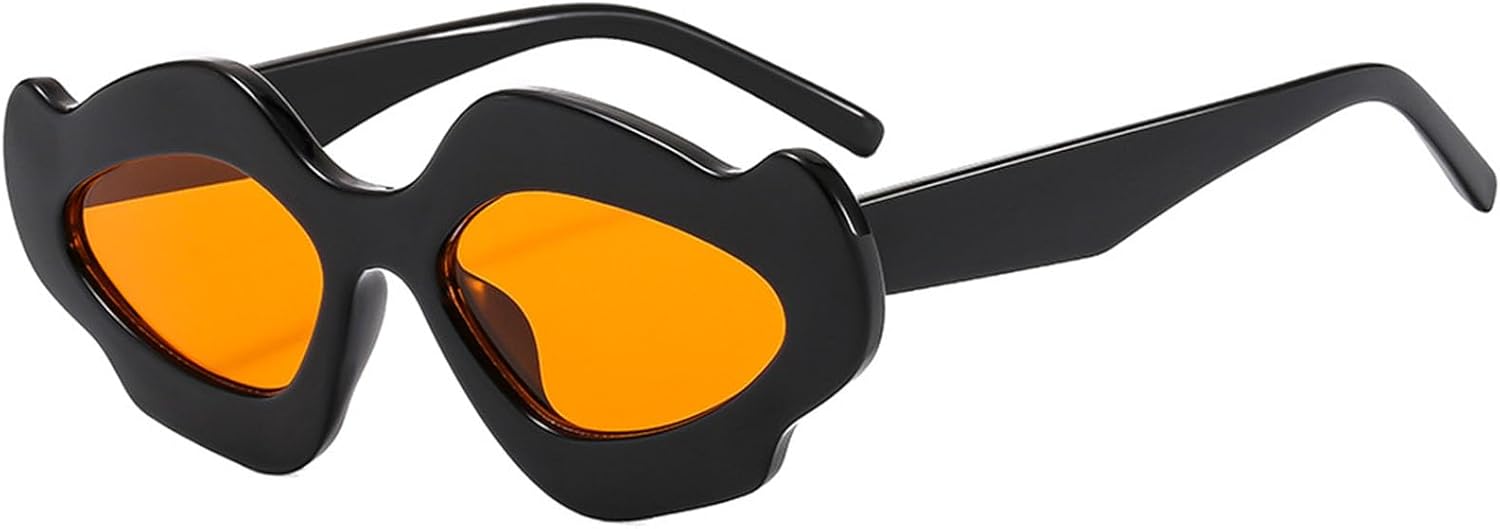 Модные солнцезащитные очки «кошачий глаз» необычной формы для женщин и мужчин. Уникальный дизайн в форме цветка. Ретро-цвета. Очки с защитой от УФ-излучения UV400 Bsreyeop, Black Frame/Orange Lens B2
Модные солнцезащитные очки «кошачий глаз» необычной формы для женщин и мужчин. Уникальный дизайн в форме цветка. Ретро-цвета. Очки с защитой от УФ-излучения UV400 Bsreyeop, Black Frame/Orange Lens B2