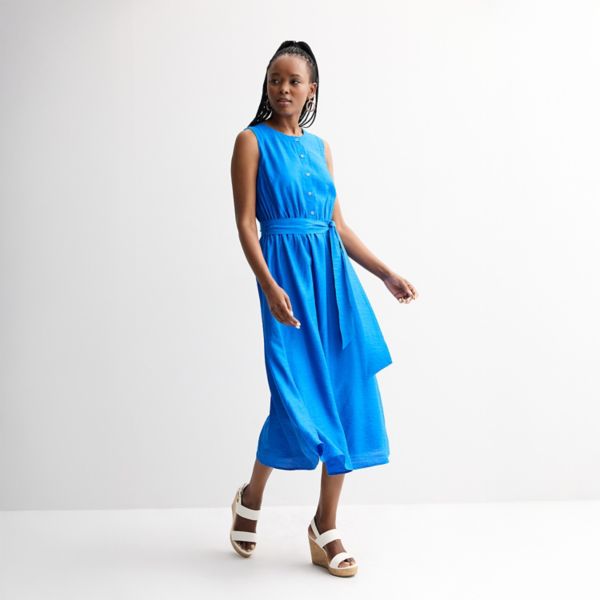 Мини-платье без рукавов на пуговицах Nine West, цвет santorini blue
Мини-платье без рукавов на пуговицах Nine West, цвет santorini blue