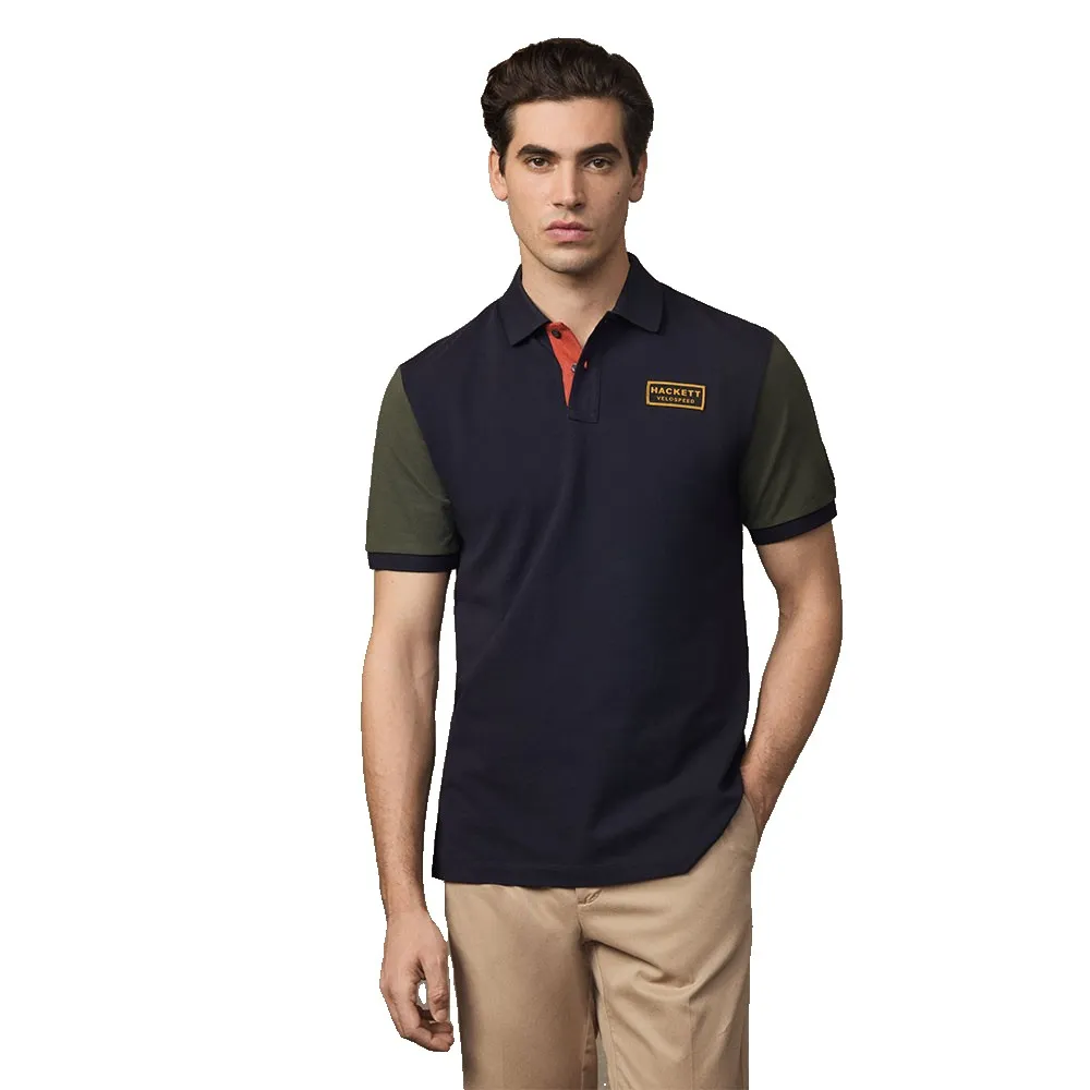 Поло с коротким рукавом Hackett Heritage Rally Multi, синий
Поло с коротким рукавом Hackett Heritage Rally Multi, синий