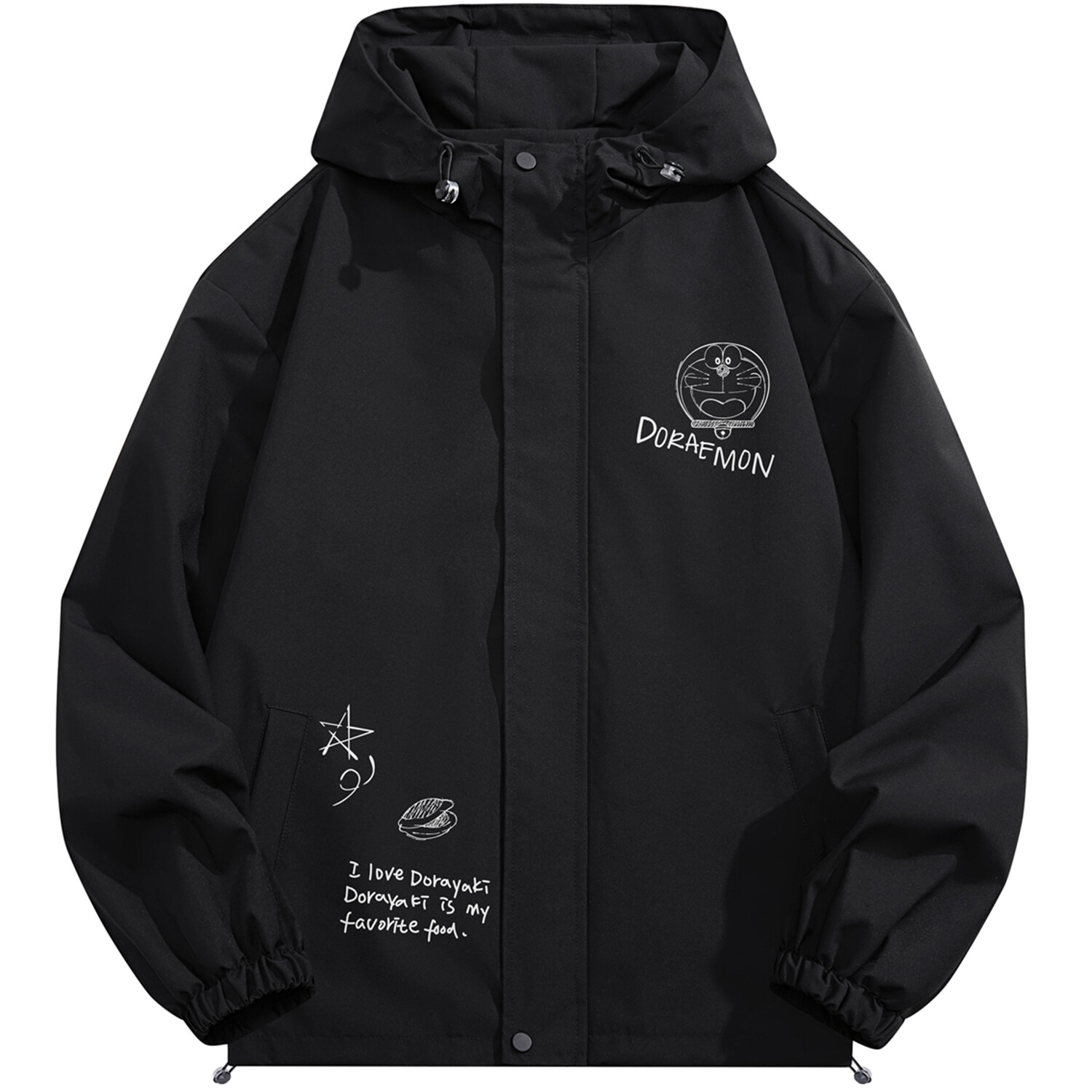 Куртка унисекс Doraemon, Черный
Куртка унисекс Doraemon, Черный