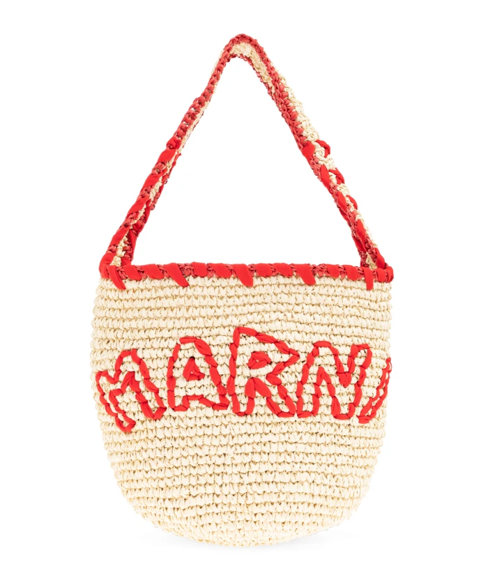 Сумка через плечо Marni, бежевый
Сумка через плечо Marni, бежевый