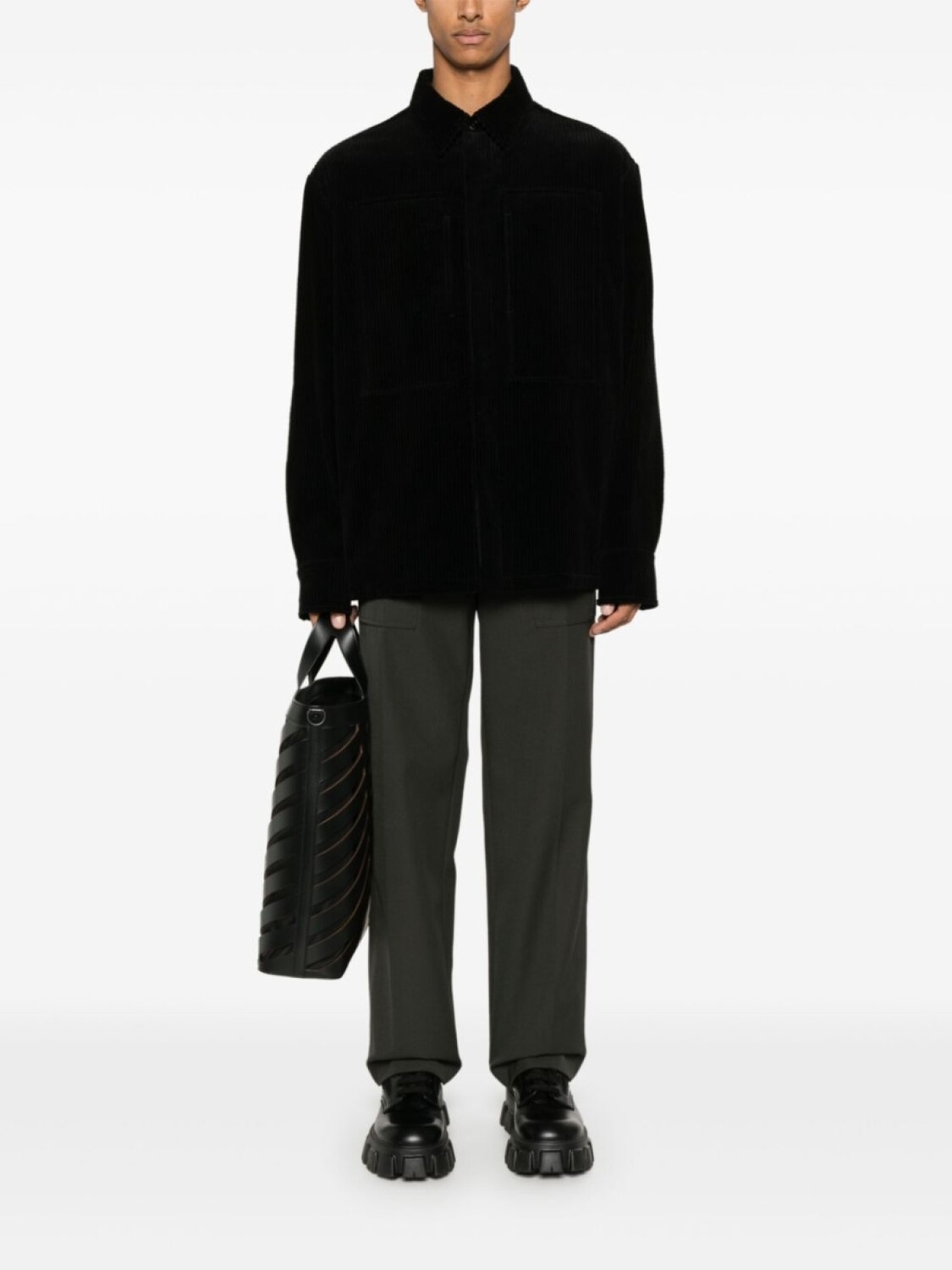 Jil Sander вельветовая рубашка, черный
Jil Sander вельветовая рубашка, черный
