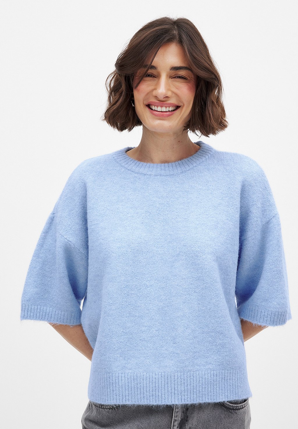 Базовая футболка SHORT SLEEVE NA-KD, синий
Базовая футболка SHORT SLEEVE NA-KD, синий