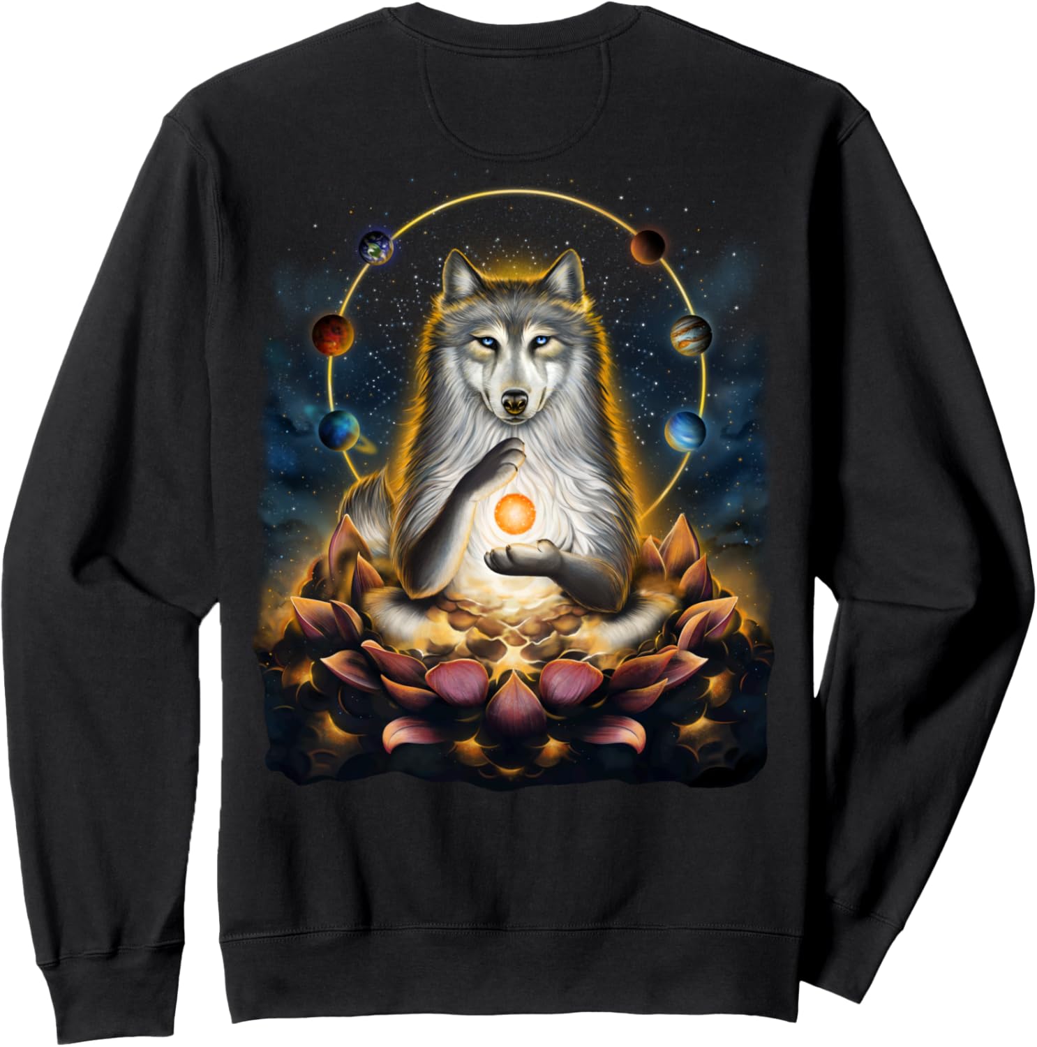 Суперпростая толстовка с изображением чистой земли, рая, цветка лотоса, космического волка-тряпичной куклы Fox Republic Design, черный
Суперпростая толстовка с изображением чистой земли, рая, цветка лотоса, космического волка-тряпичной куклы Fox Republic Design, черный