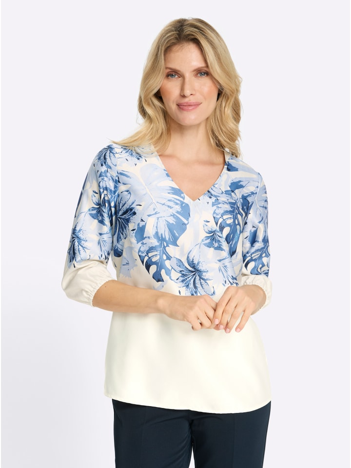 Атласная блузка с принтом ледяного голубого цвета и шампанского Sieh an!
Атласная блузка с принтом ледяного голубого цвета и шампанского Sieh an!