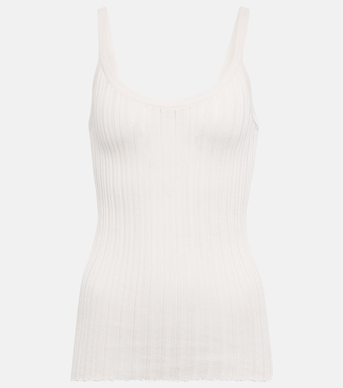 Майка из шелкового трикотажа Taro в рубчик Petar Petrov, слоновая кость
Майка из шелкового трикотажа Taro в рубчик Petar Petrov, слоновая кость