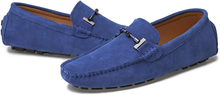 Мужские лоферы ручной работы из замши без шнурков, удобные повседневные мокасины для вождения, дышащие туфли-лоферы Abborora, синий
Мужские лоферы ручной работы из замши без шнурков, удобные повседневные мокасины для вождения, дышащие туфли-лоферы Abborora, синий