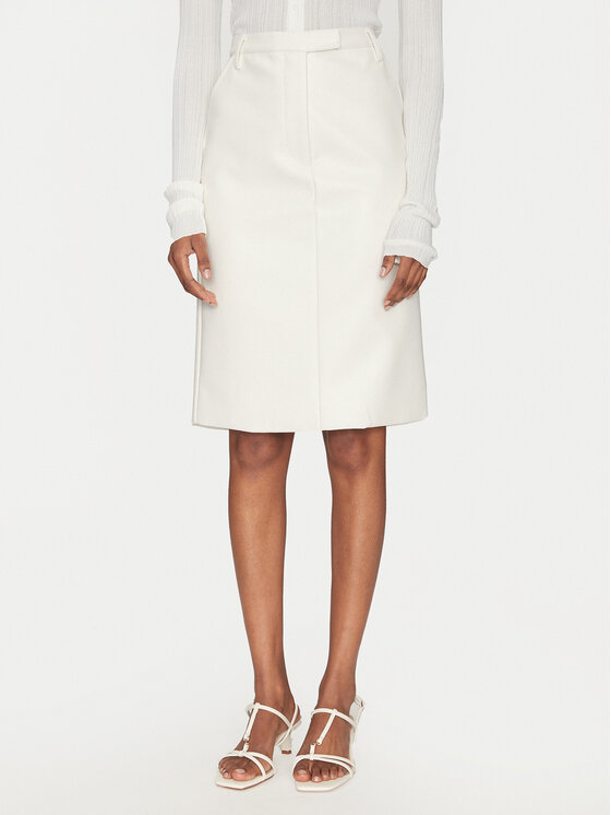 Юбка из искусственной кожи классического кроя 59679SB1 Bardot, белый
Юбка из искусственной кожи классического кроя 59679SB1 Bardot, белый