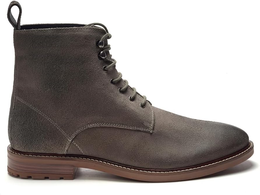 Мужские замшевые ботинки на шнуровке A. Veer Summit, Верх из состаренной кожи с мягкой стелькой и прочной резиновой подошвой, Надежный повседневный стиль с мягким овечьим воротником, серый
Мужские замшевые ботинки на шнуровке A. Veer Summit, Верх из состаренной кожи с мягкой стелькой и прочной резиновой подошвой, Надежный повседневный стиль с мягким овечьим воротником, серый