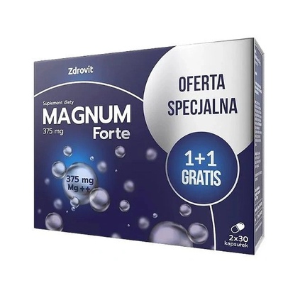 Magnum Forte Complete Daily Supplement - 30 таблеток и 30 капсул Zdrovit 
Magnum Forte Complete Daily Supplement - 30 таблеток и 30 капсул Zdrovit