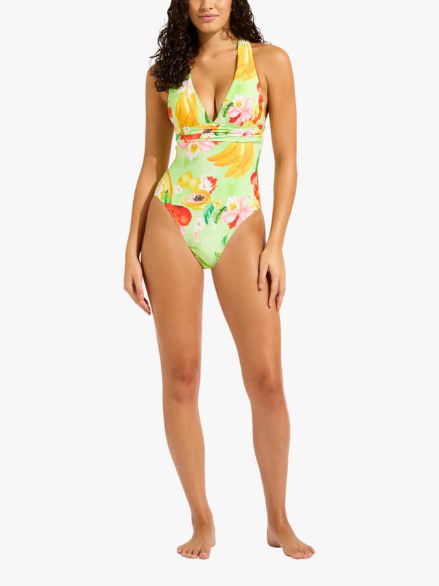 Купальник Tropique с перекрестными лямками на спине Seafolly, Aloe Gel
Купальник Tropique с перекрестными лямками на спине Seafolly, Aloe Gel