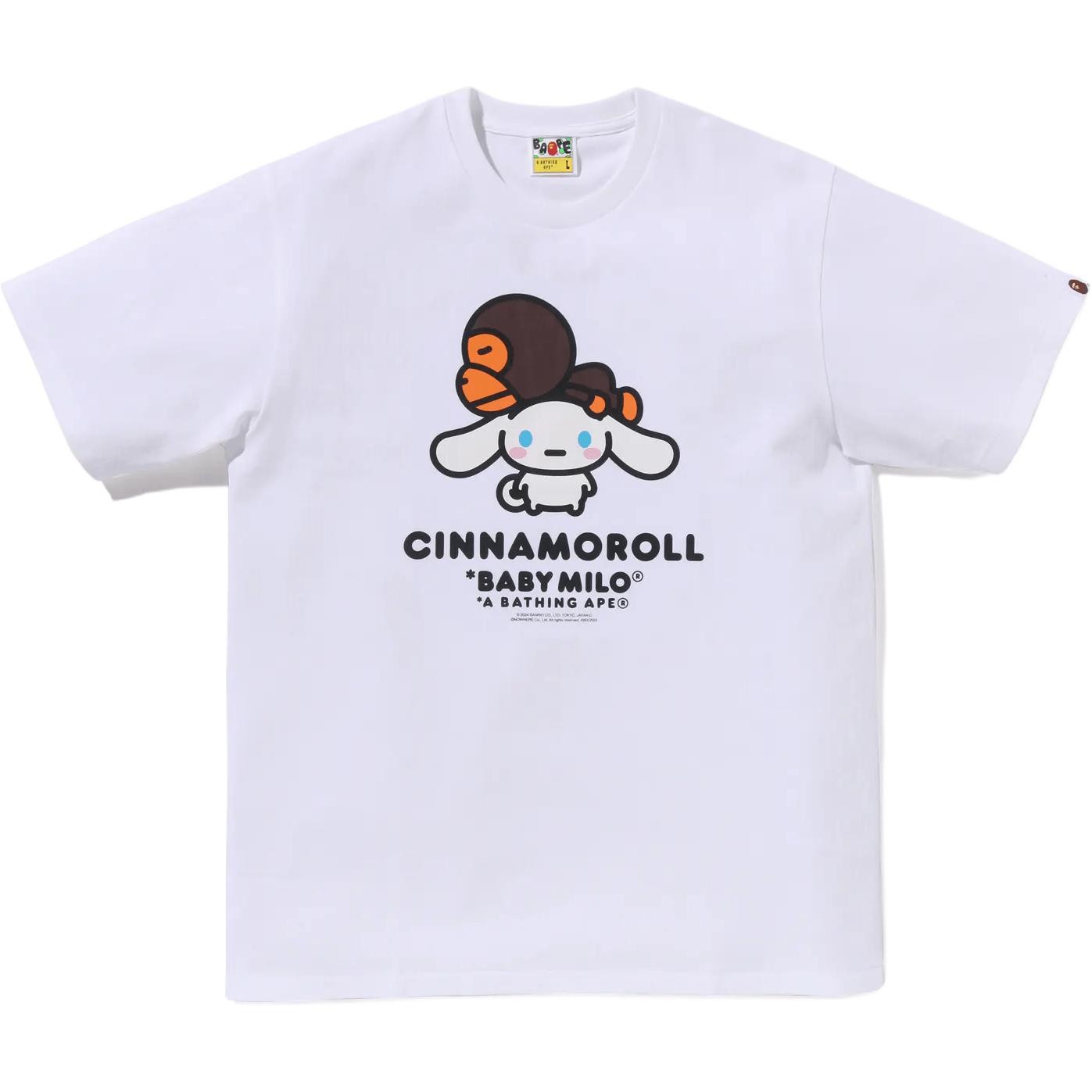 Футболка Bape X Cinnamoroll Baby Milo A BATHING APE, белый
Футболка Bape X Cinnamoroll Baby Milo A BATHING APE, белый