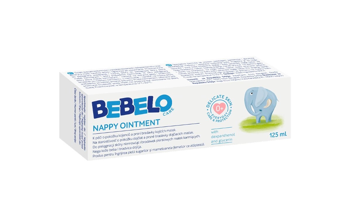 Bebelo Care Nappy Ointment Dr.Max, мазь, 125 мл
Bebelo Care Nappy Ointment Dr.Max, мазь, 125 мл