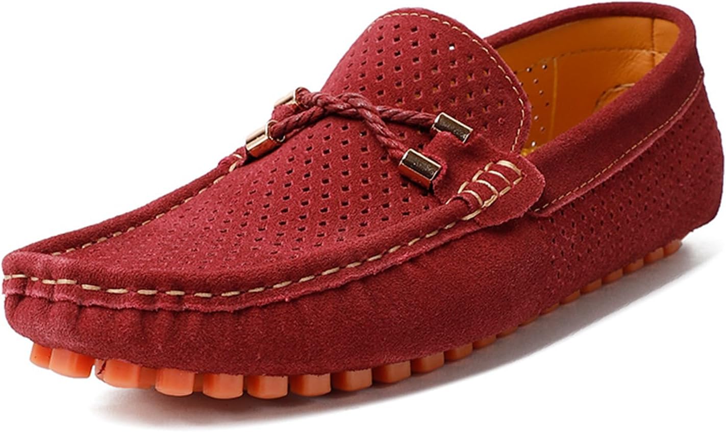 Мужские пенни-лоферы Dacnakby из замши, мокасины с перфорацией, слипоны с оранжевой подошвой, балетки, обувь для лодки
Мужские пенни-лоферы Dacnakby из замши, мокасины с перфорацией, слипоны с оранжевой подошвой, балетки, обувь для лодки