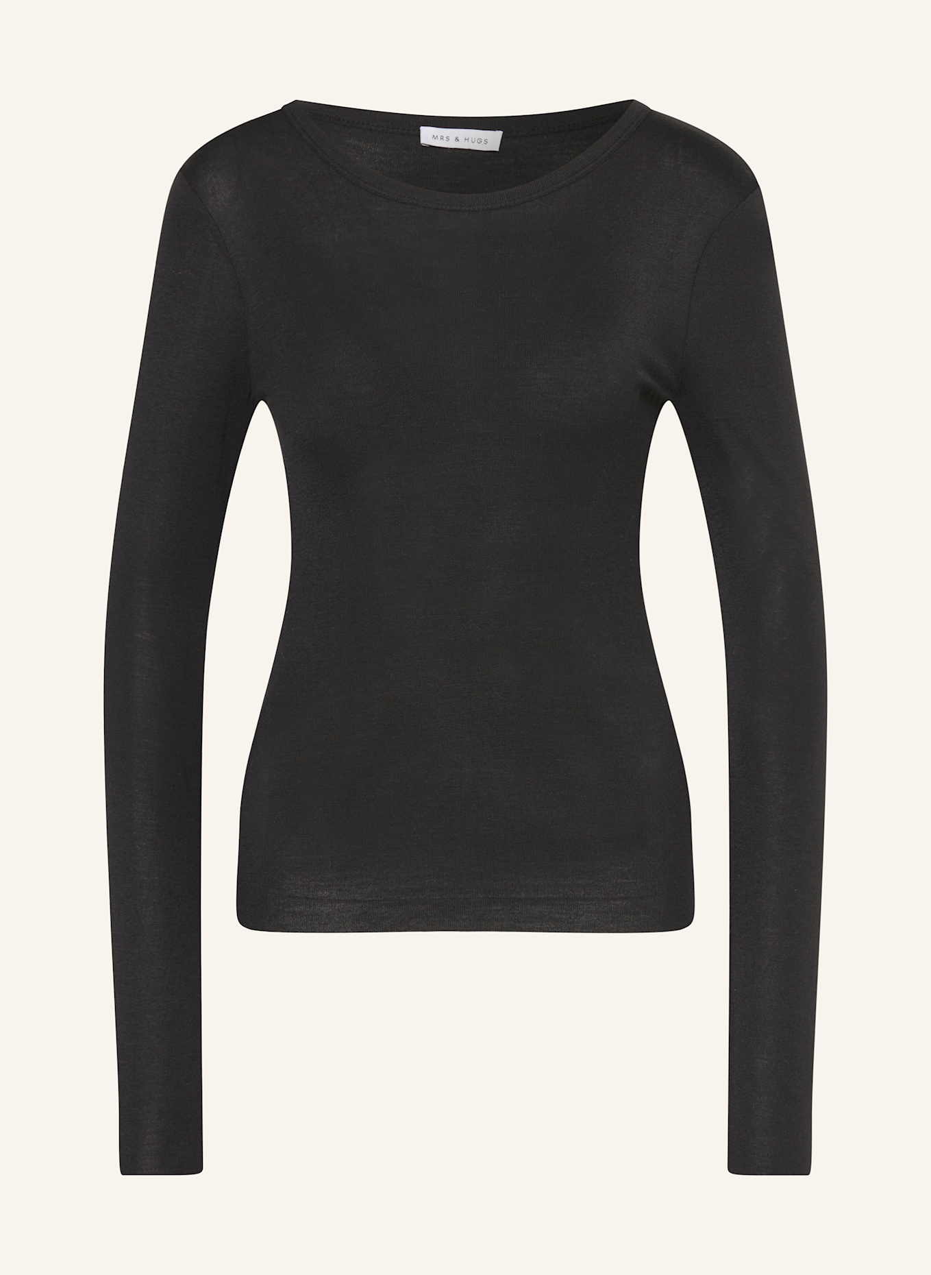 Рубашка с длинными рукавами Mrs & Hugs, черный
Рубашка с длинными рукавами Mrs & Hugs, черный