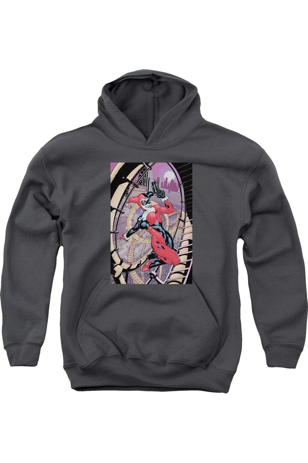 Батмен Харли худи для подростков Gildan, Charcoal
Батмен Харли худи для подростков Gildan, Charcoal