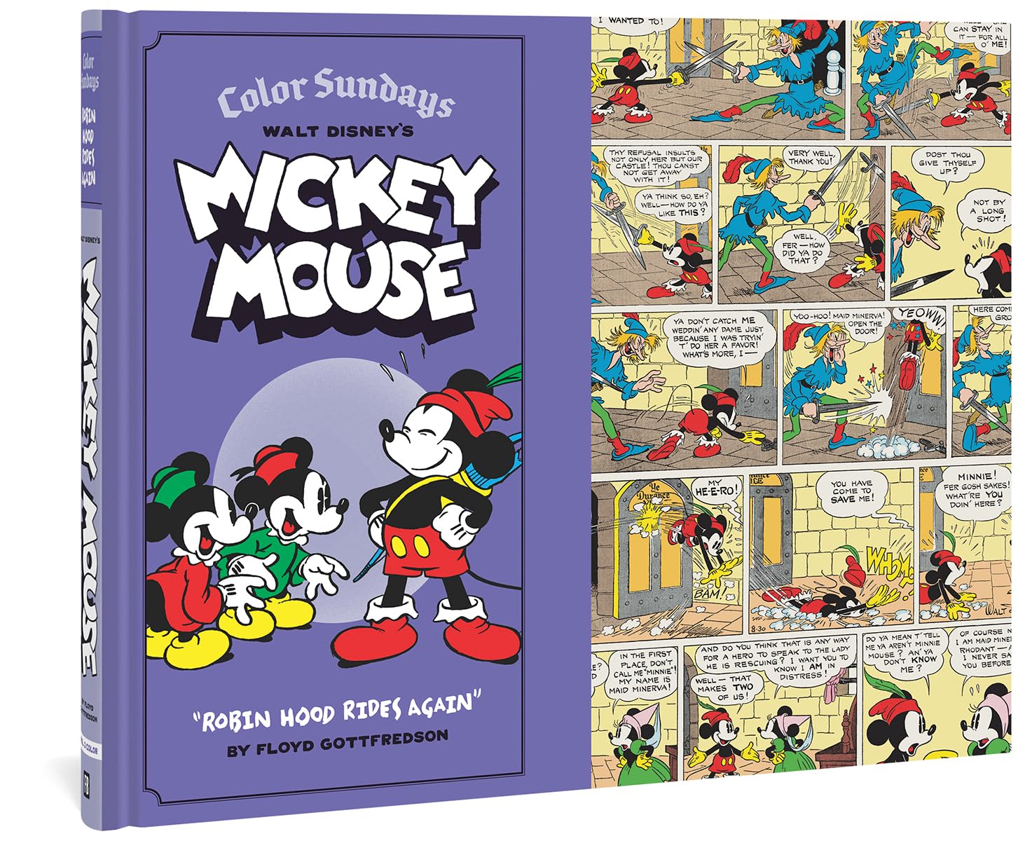 Walt Disney's Mickey Mouse Color Sundays "Robin Hood Rides Again": Volume 2 (Vol) (Fantagraphics)
Walt Disney's Mickey Mouse Color Sundays "Robin Hood Rides Again": Volume 2 (Vol) (Fantagraphics)