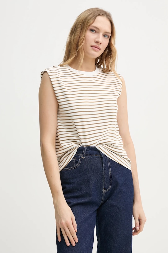 Хлопковая майка G-Star, бежевый
Хлопковая майка G-Star, бежевый