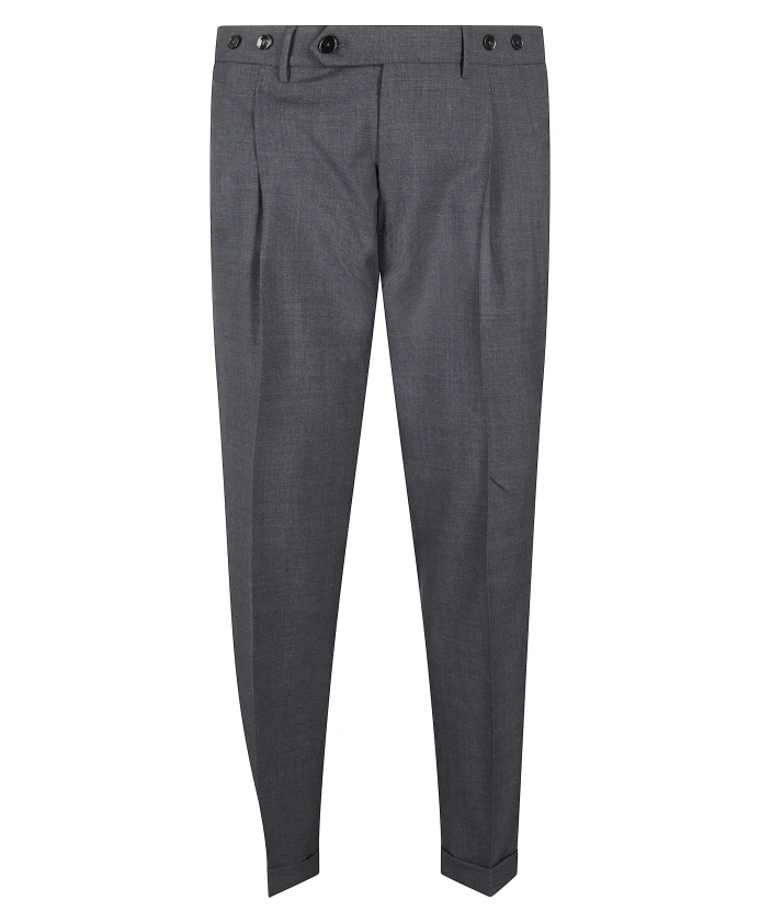 Серые шерстяные брюки-чинос с двойными складками Berwick, серый
Серые шерстяные брюки-чинос с двойными складками Berwick, серый