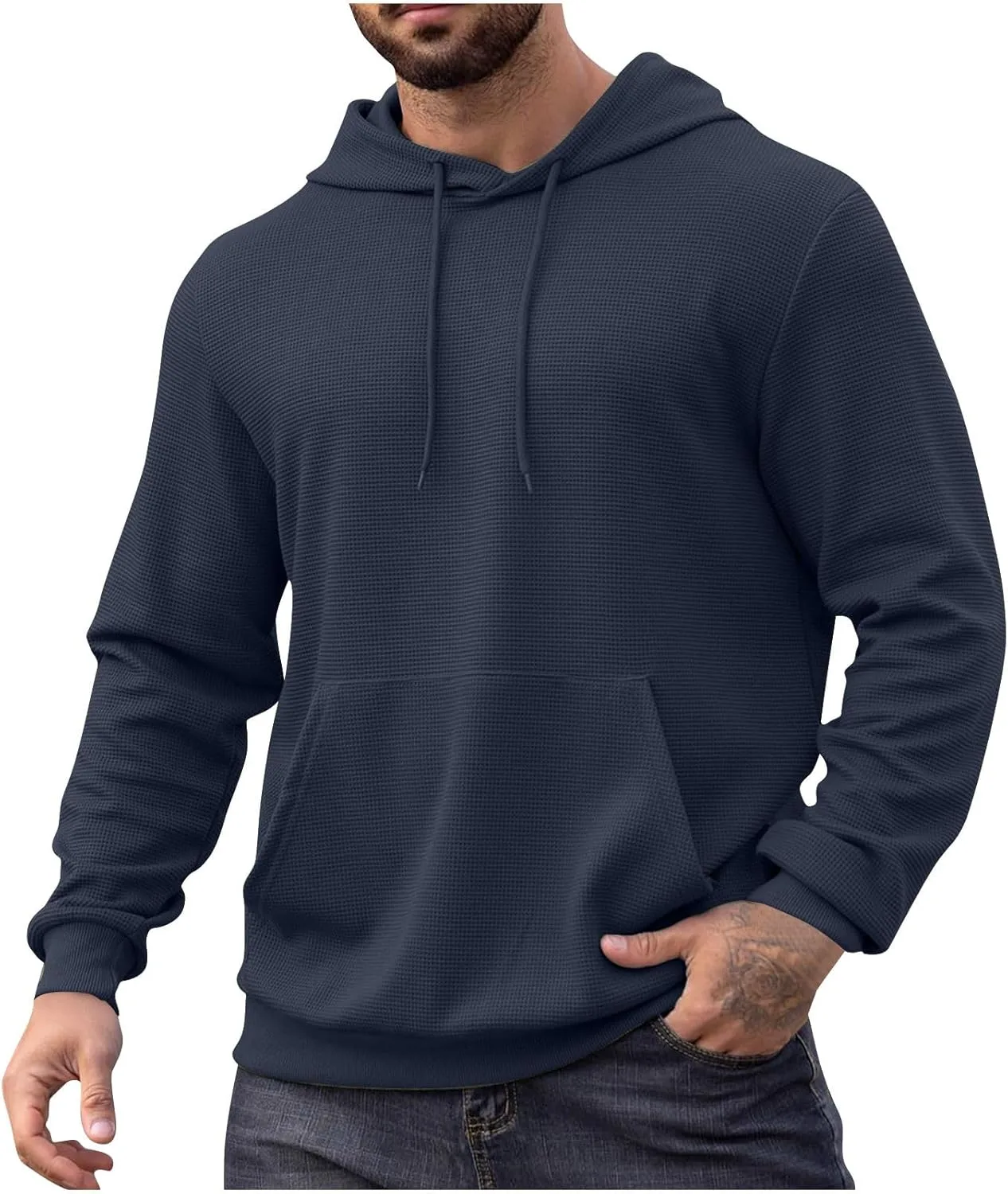 Мужской худи осенний пуловер Vintage Loose Ribbed
Мужской худи осенний пуловер Vintage Loose Ribbed