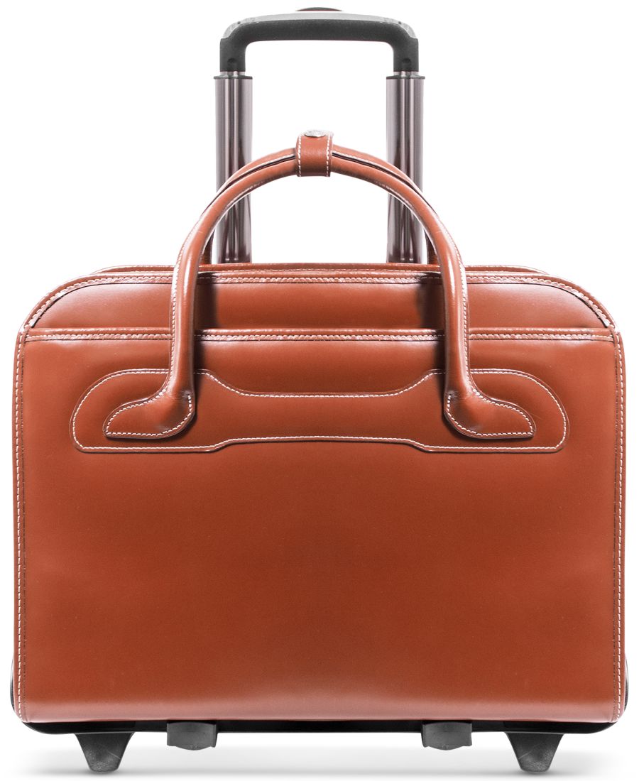 Портфель Willowbrook со съемными колесиками McKlein, коричневый
Портфель Willowbrook со съемными колесиками McKlein, коричневый