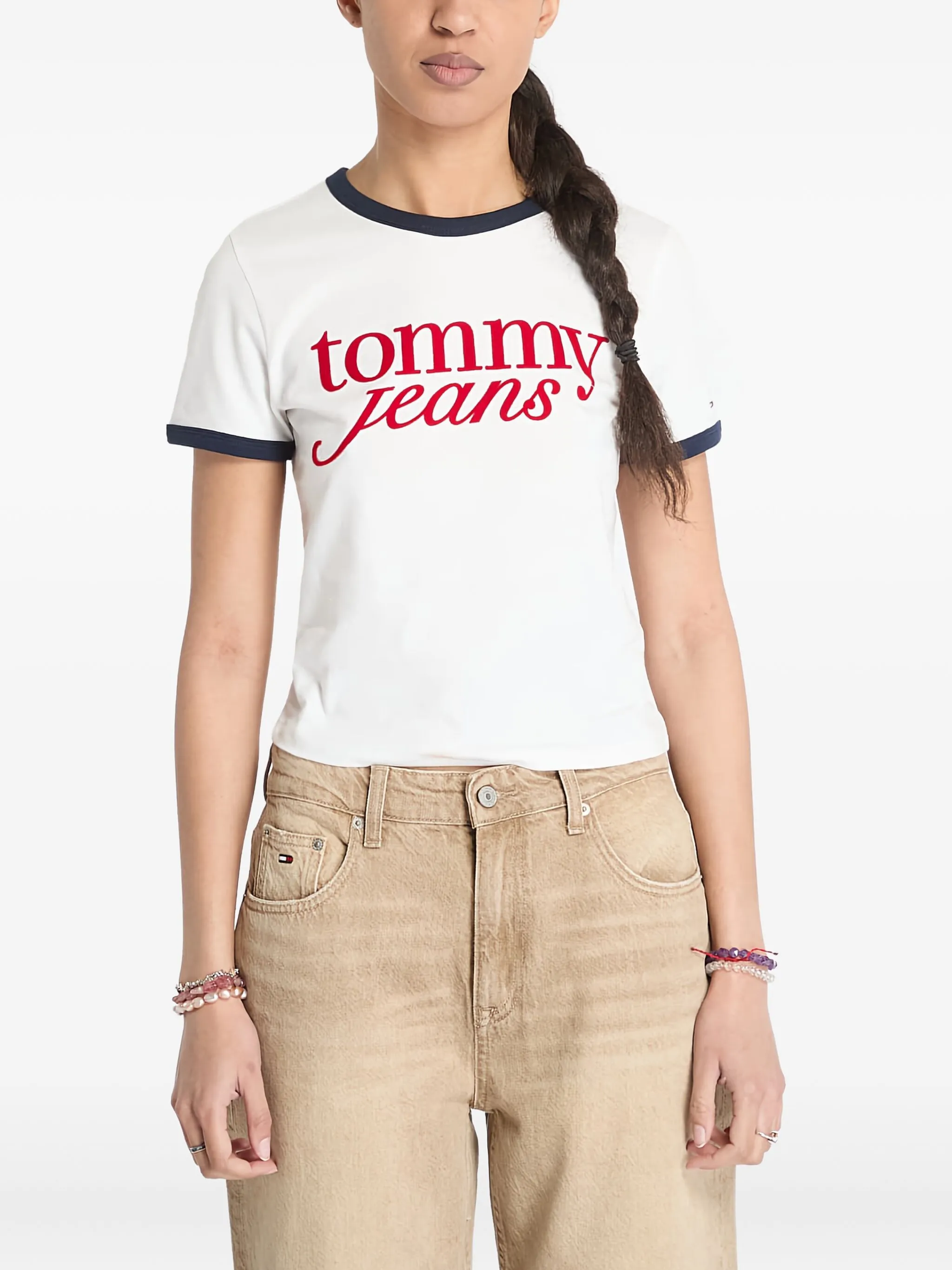 Футболка с логотипом Tommy Jeans, белый
Футболка с логотипом Tommy Jeans, белый