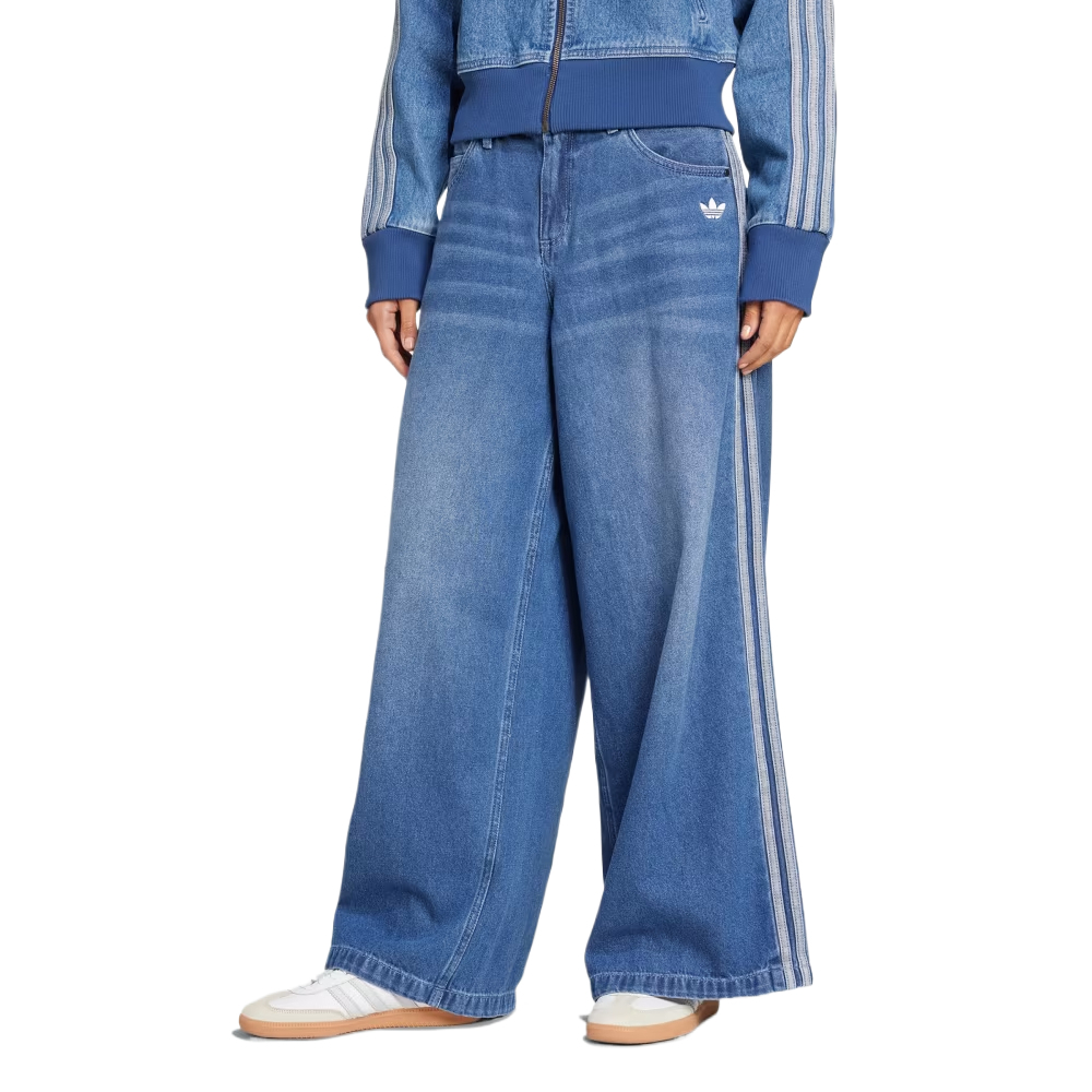 Adidas джинсы широкие клеш из хлопка Adidas Originals, индиго
Adidas джинсы широкие клеш из хлопка Adidas Originals, индиго