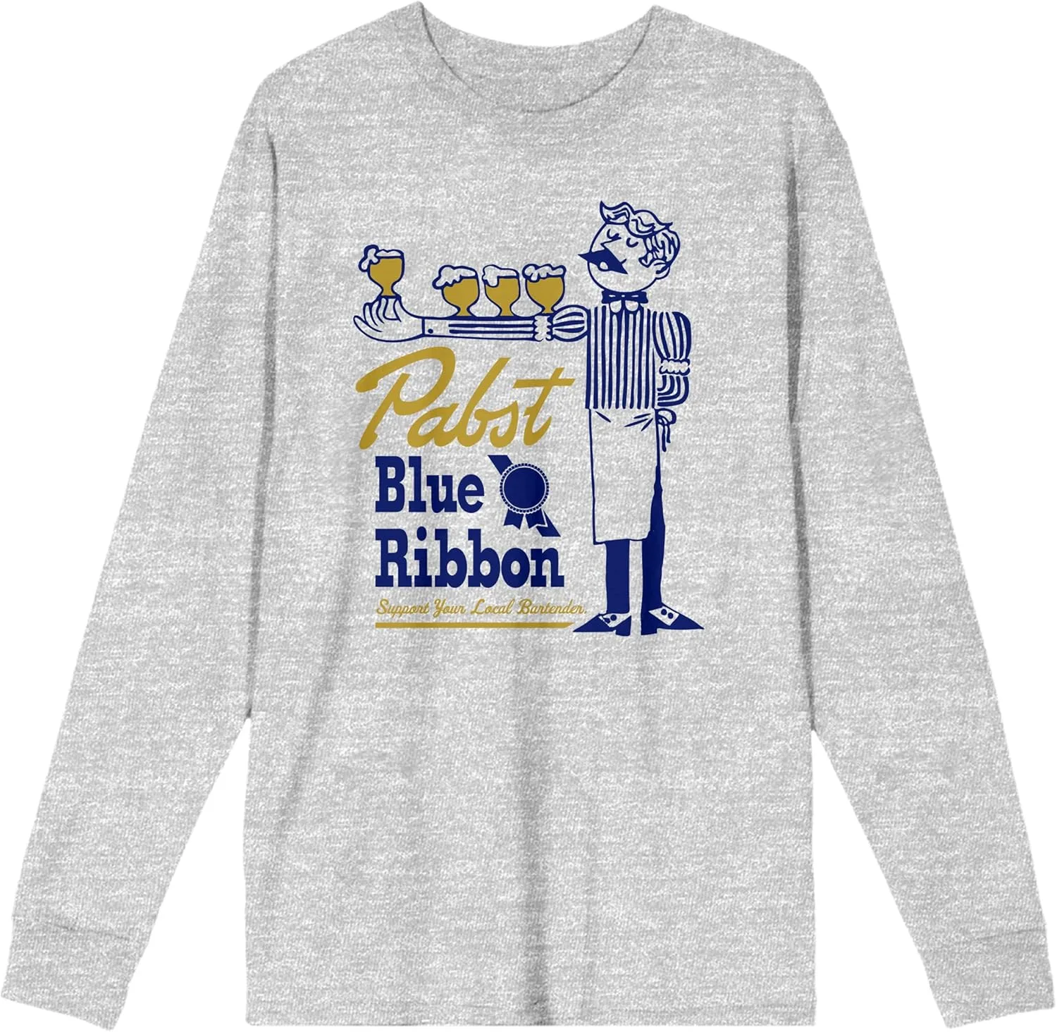 Футболка Pabst Blue Ribbon Bartender с пивом, мужская, Athletic Heather, с длинными рукавами Bioworld
Футболка Pabst Blue Ribbon Bartender с пивом, мужская, Athletic Heather, с длинными рукавами Bioworld