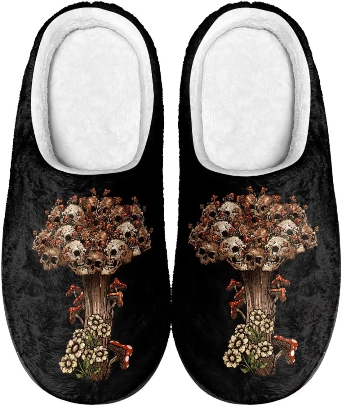Мужские зимние пушистые плюшевые тапочки Qoiuvncy с черепом, мягкие теплые домашние тапочки с хлопковой подошвой, противоскользящие, Skull Bouquet
Мужские зимние пушистые плюшевые тапочки Qoiuvncy с черепом, мягкие теплые домашние тапочки с хлопковой подошвой, противоскользящие, Skull Bouquet
