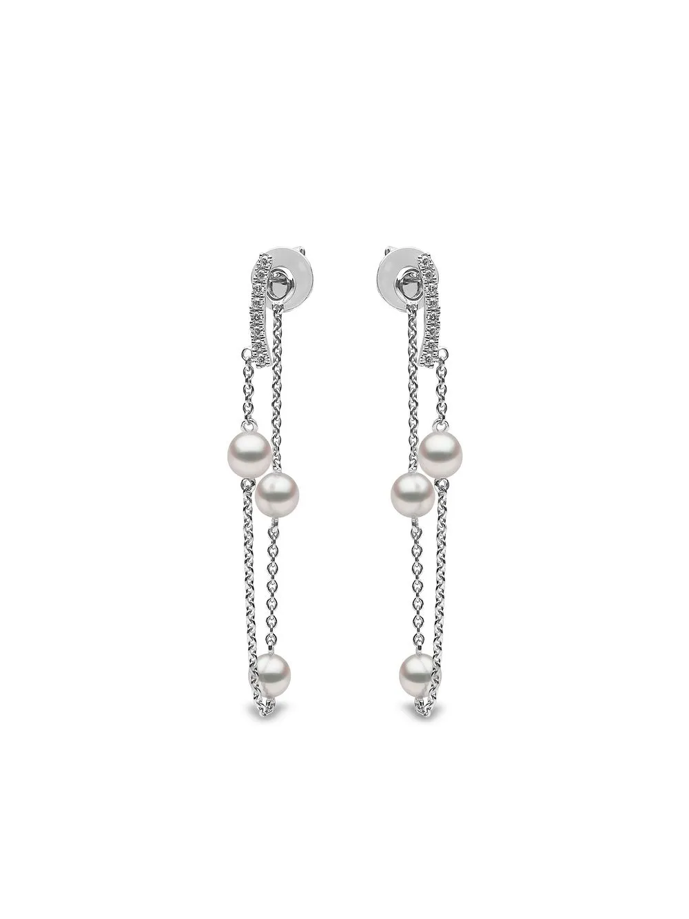 Золотые серьги Trend с жемчугом и бриллиантами Yoko London, серебяный
Золотые серьги Trend с жемчугом и бриллиантами Yoko London, серебяный