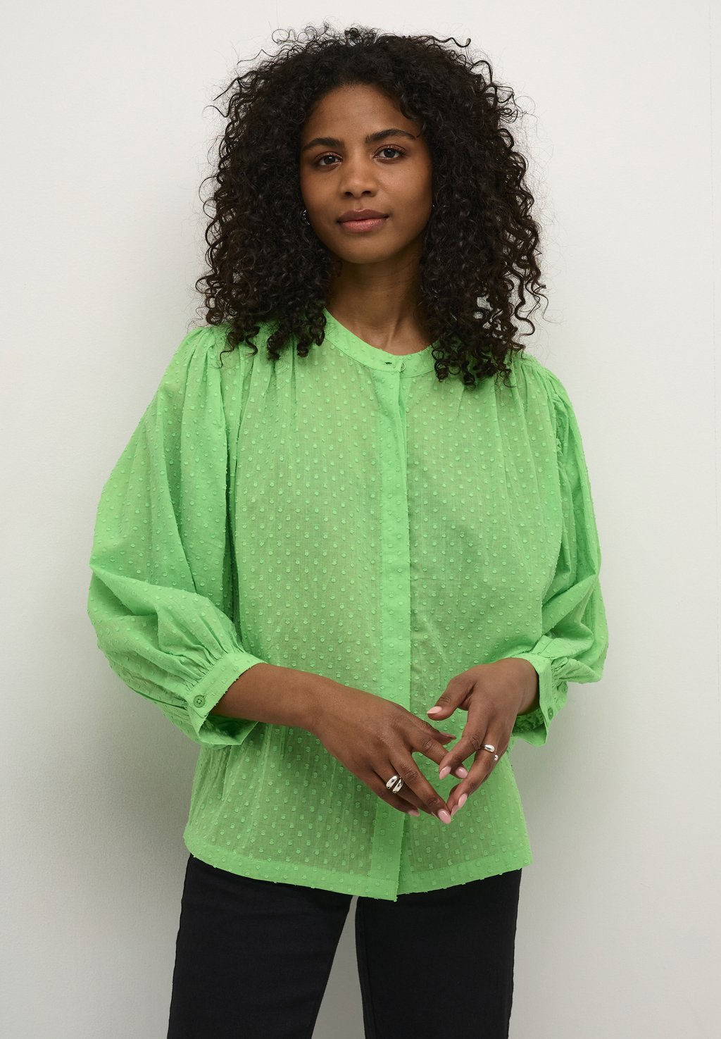 Блуза Kaffe, зеленый
Блуза Kaffe, зеленый