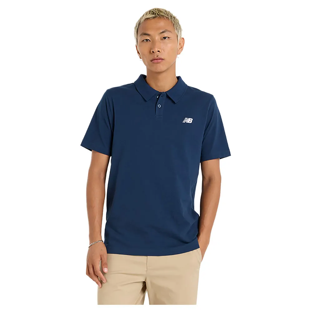 Поло с коротким рукавом New Balance Cotton Pique, синий
Поло с коротким рукавом New Balance Cotton Pique, синий