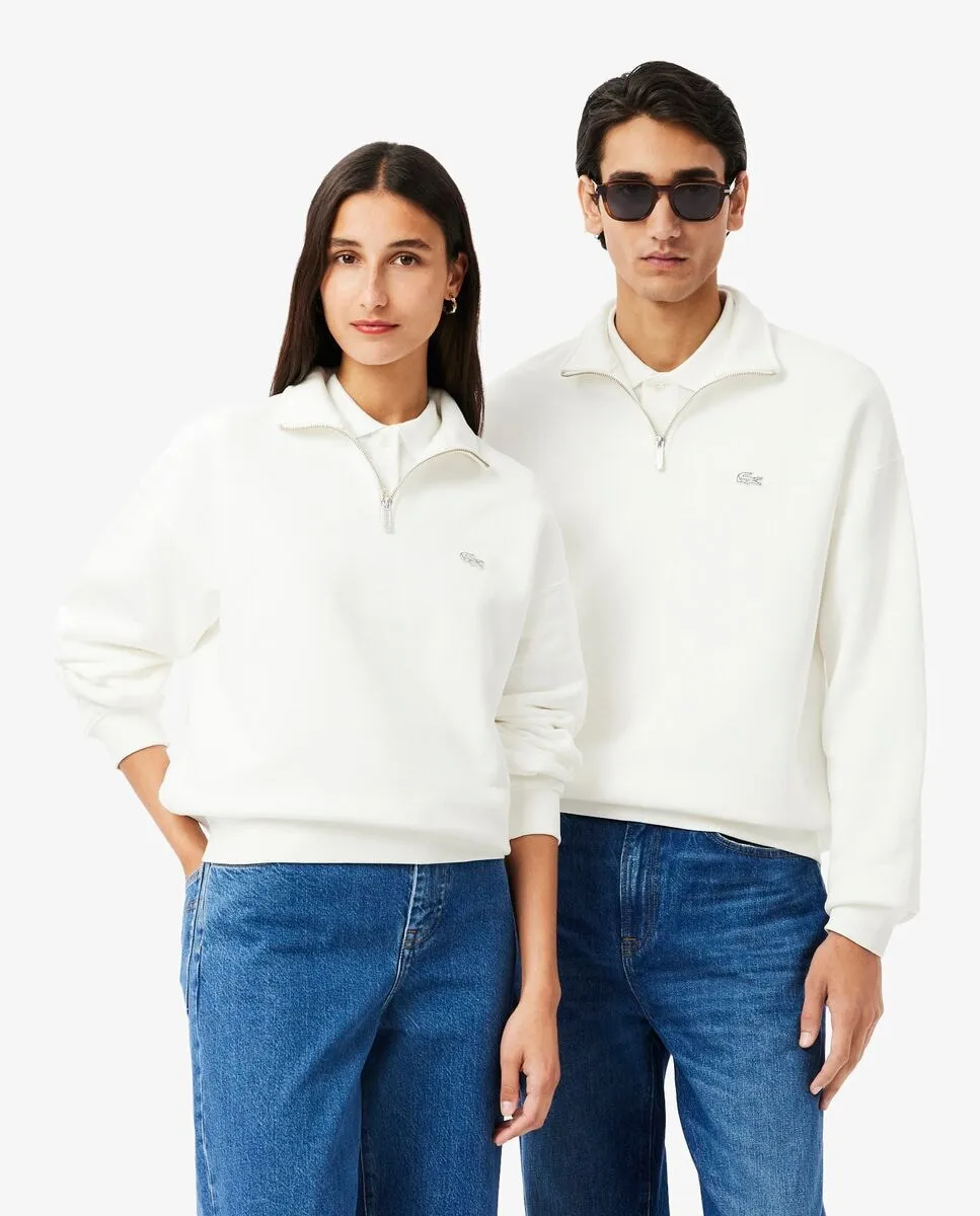 Унисекс толстовка из плотного флиса с молнией на воротнике, зеленого цвета Lacoste
Унисекс толстовка из плотного флиса с молнией на воротнике, зеленого цвета Lacoste